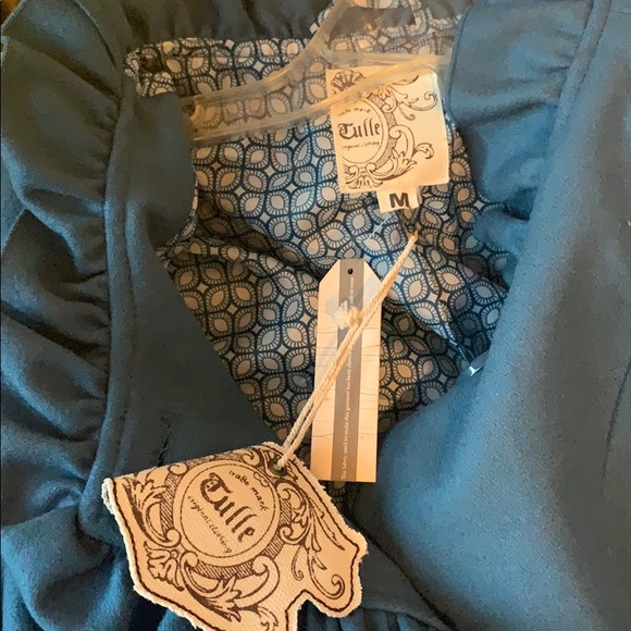 Tulle pea coat size medium, NWT - Picture 4 of 5